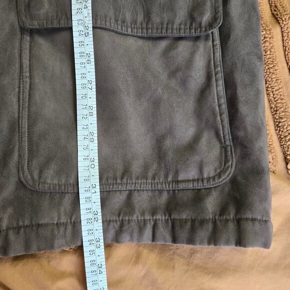 Claiborne Mens Vintage 90s Y2K Chore Barn Field Brown Sueded Finish Coat XL - Picture 12 of 12